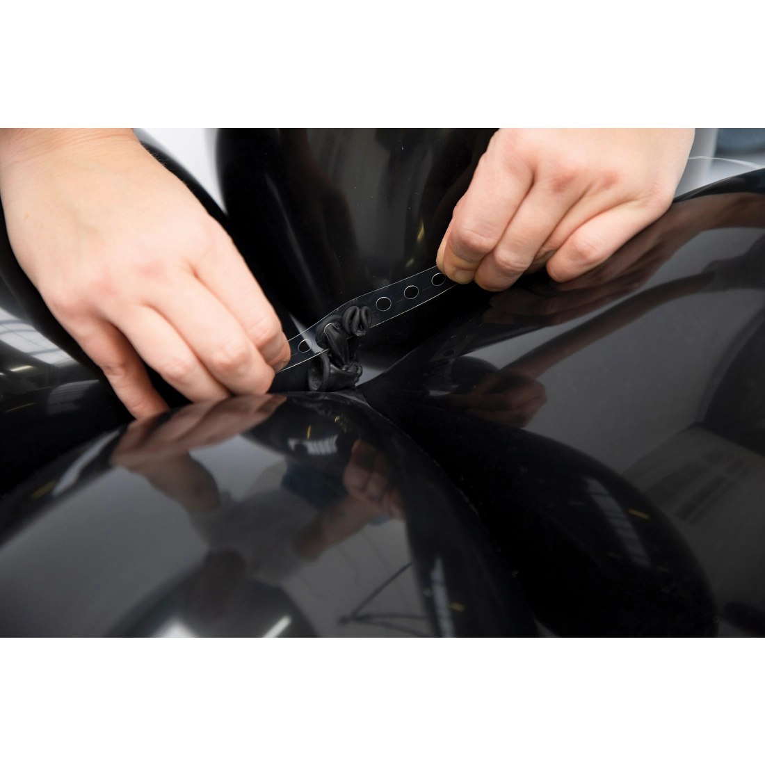 Trak za balonske girlande 5 m – prozoren trak za ustvarjanje dekoracij