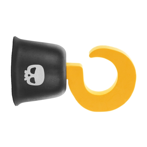 Kalóz habkampó 23 cm – fekete-sárga jelmezkiegészítő