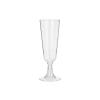 Plastični kozarci za šampanjec 150 ml – set 8 kosov, prozorni