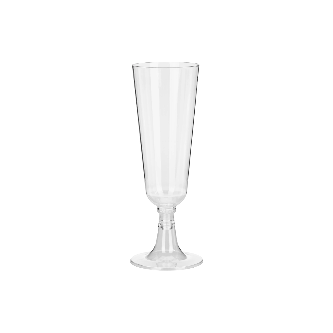 Plastični kozarci za šampanjec 150 ml – set 8 kosov, prozorni