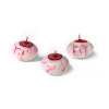 Lumânări plutitoare ochi 4 cm – set 25 bucăți, ideale pentru Halloween