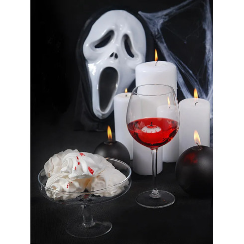 Plavajoče sveče, premera okoli 4 cm – komplet 25 kosov, idealne za noč čarovnic