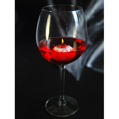 Plavajoče sveče, premera okoli 4 cm – komplet 25 kosov, idealne za noč čarovnic