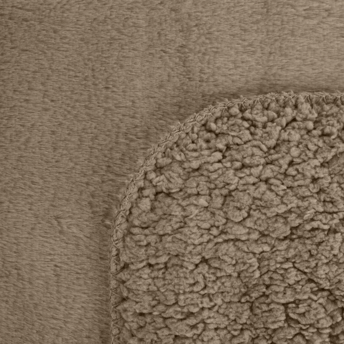 Prehoz 170x210 cm obojstranný, hnedý