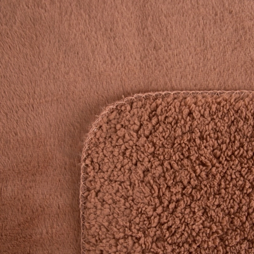 Prehoz 170x210 cm obojstranný, svetlohnedý