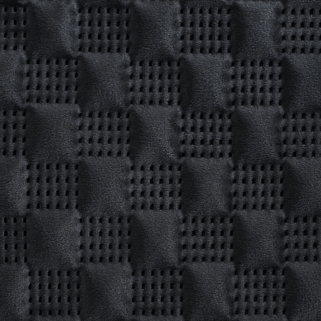 Prehoz 170x210 cm velúrový, čierny