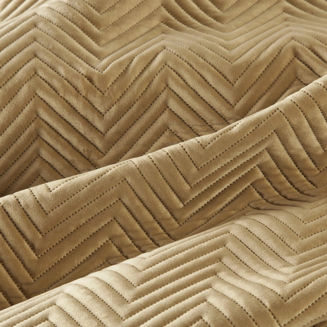 Prehoz 200x220 cm geometrický vzor, medový