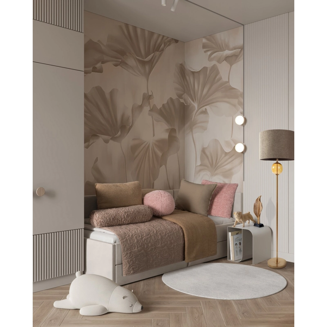 Prehoz 200x220 cm polyesterový, hnedý