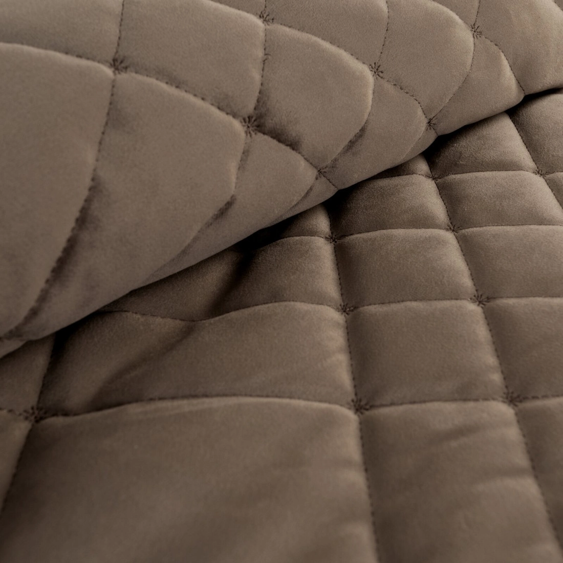 Prehoz 200x220 cm s geometrickým vzorom, hnedý