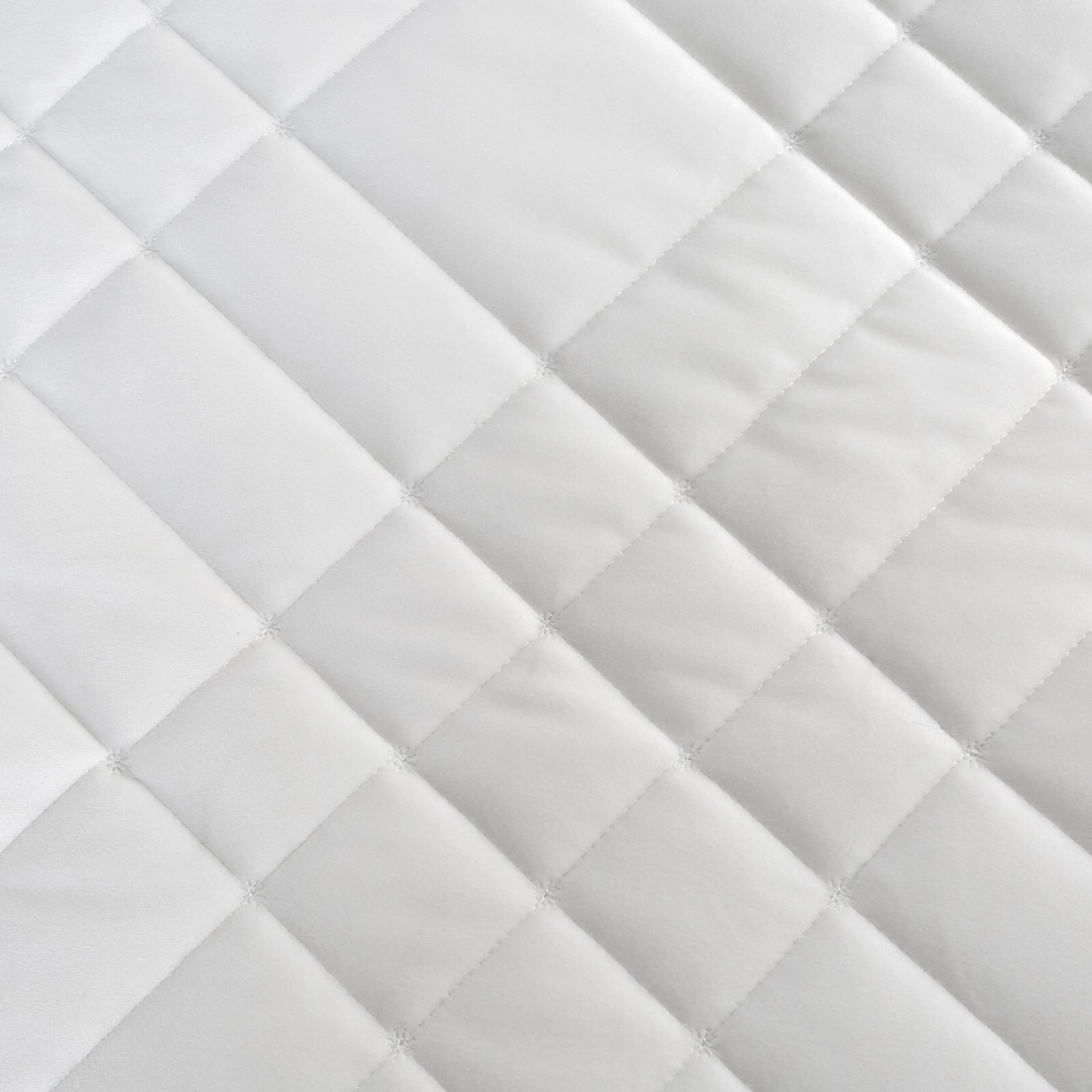 Prehoz 200x220 cm velúrový, biely