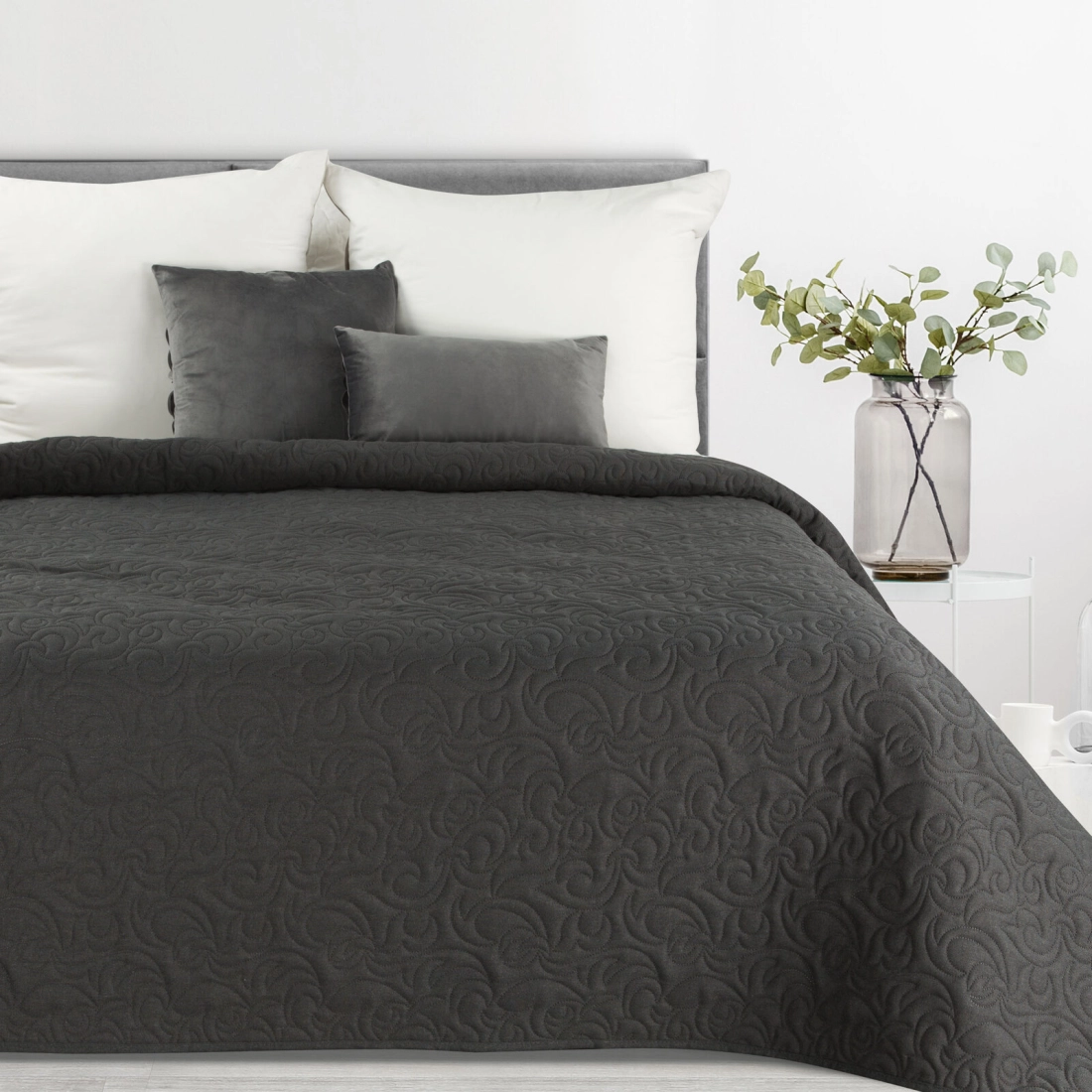 Prehoz 220x240 cm polyesterový, grafitový