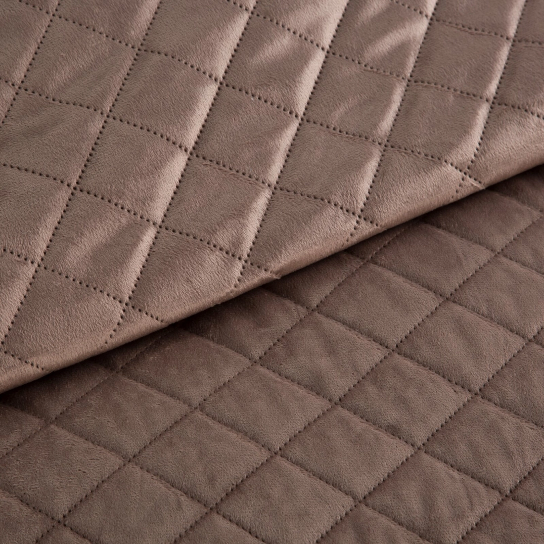 Prehoz 220x240 cm s geometrickým vzorom, hnedý