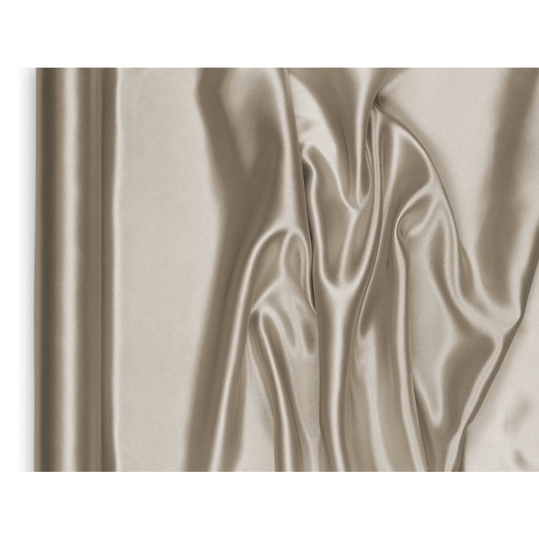 Satenasto blago hladno zlato 0,48x9 m – sijoč dekorativni tekstil