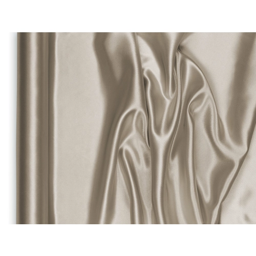 Țesătură satinată auriu rece 0,48x9 m – textil decorativ lucios