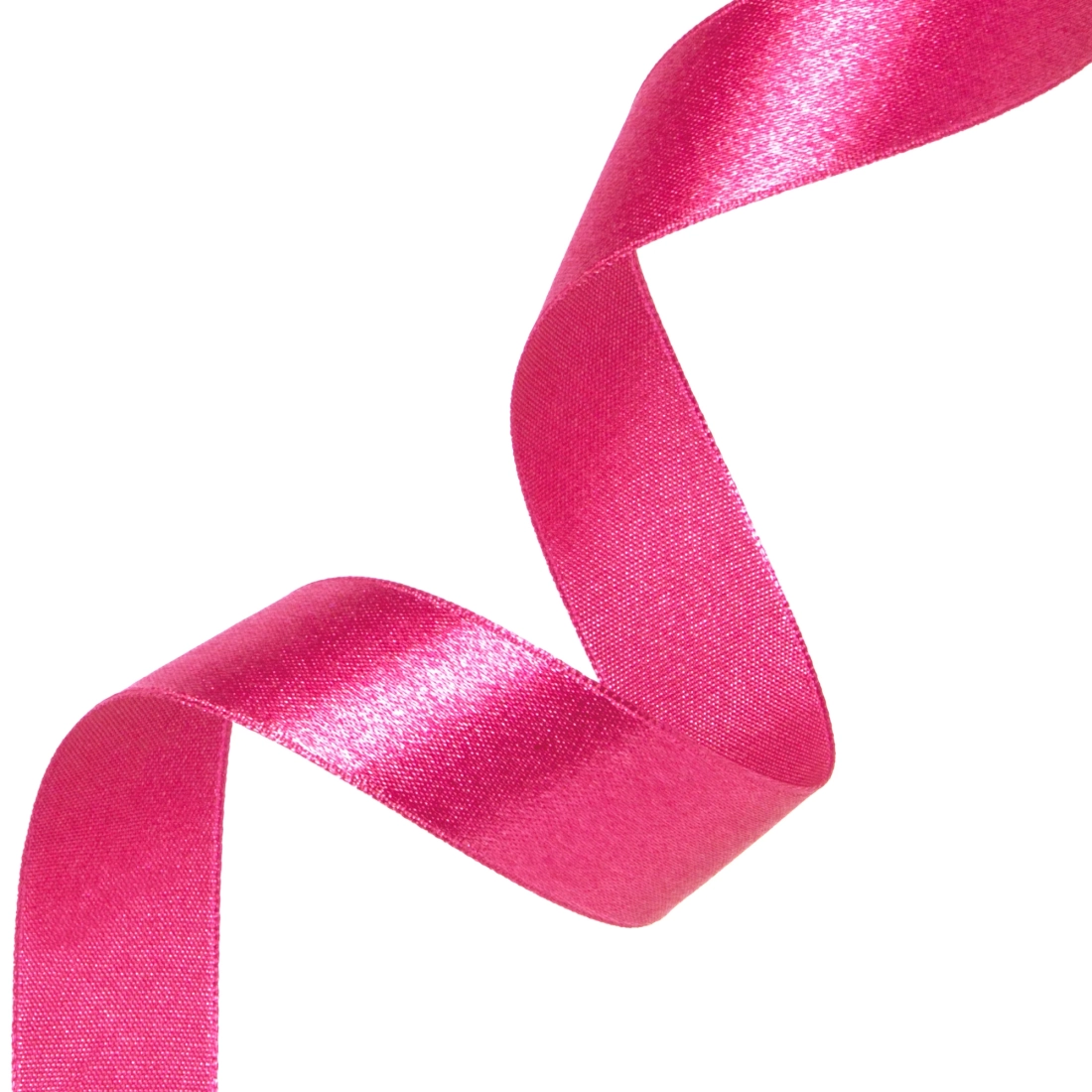 Saténová dekorační stuha tmavě růžová 3,8×2300 cm