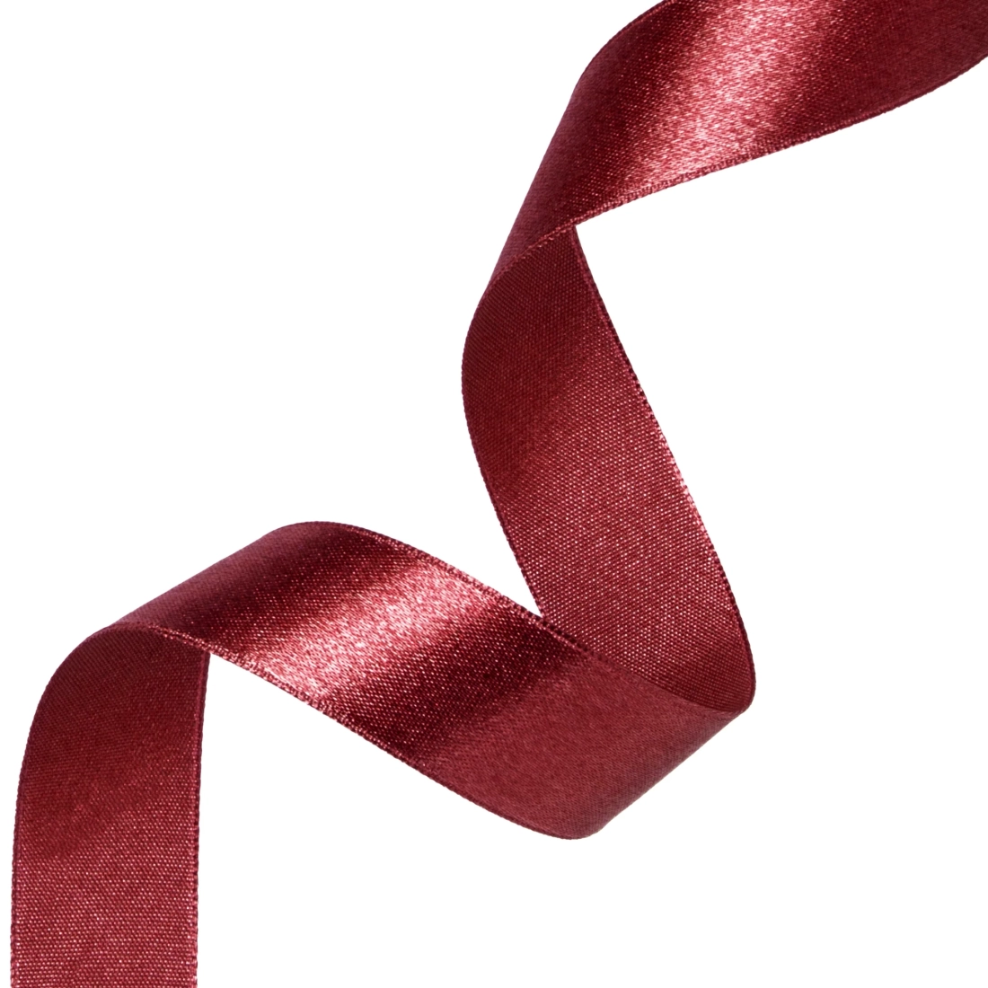 Saténová stužka burgundská 3,8x2300 cm na výzdobu