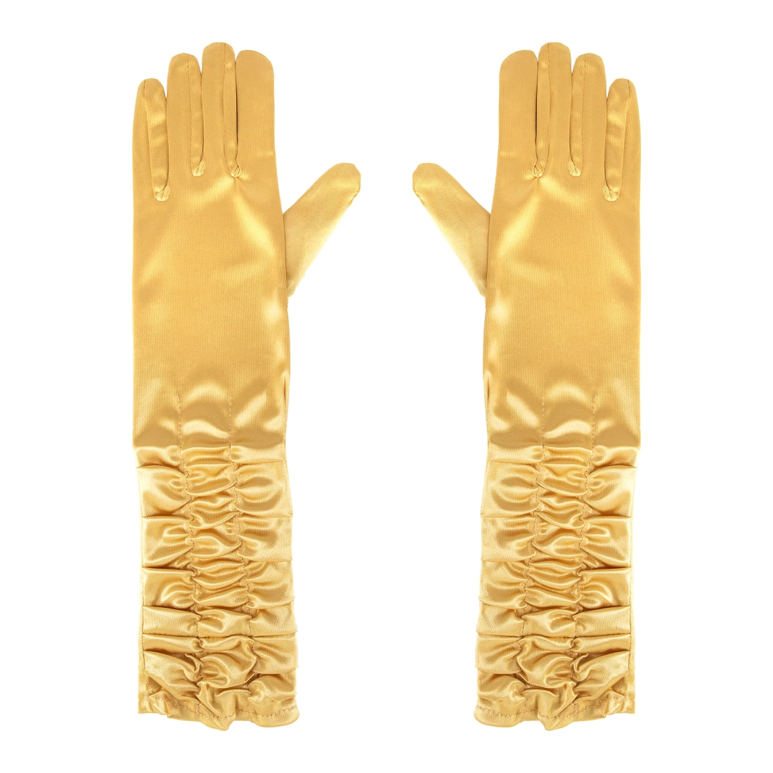 Arany szatén partykesztyűk