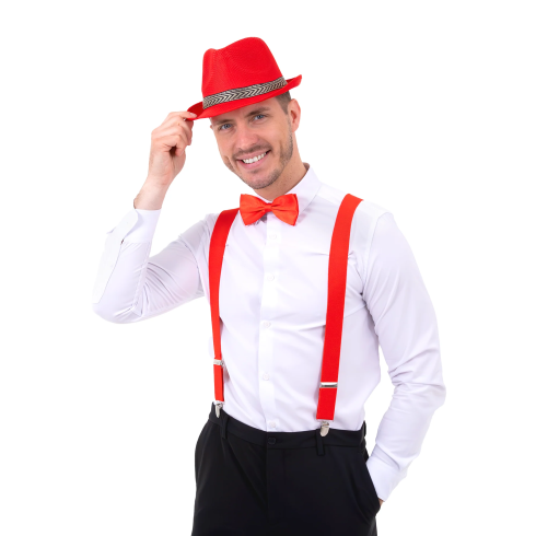 Rdeč satenast metuljček za praznovanja