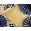 3-slojne zlate metalne serviete 40 x 40 cm – 20 kosov