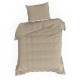 Set obliečok 220x200 cm ľanovo bavlnený béžový