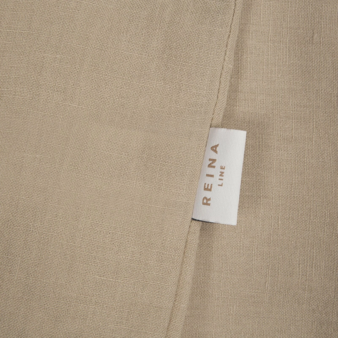 Set obliečok 220x200 cm ľanovo bavlnený béžový