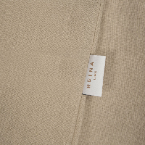 Set obliečok 220x200 cm ľanovo bavlnený béžový