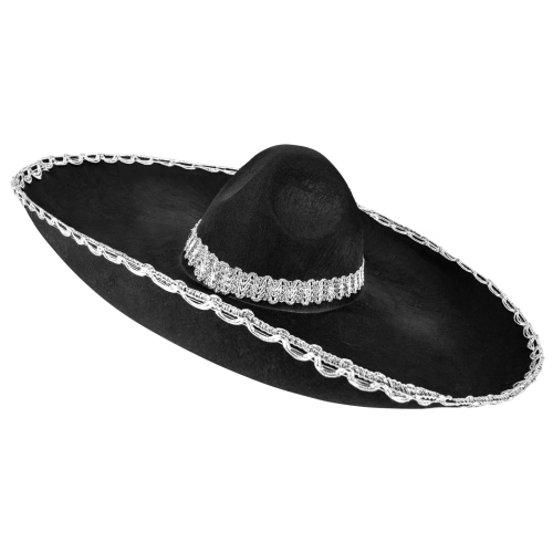 Mexikói sombrero ezüst szegéllyel bulira