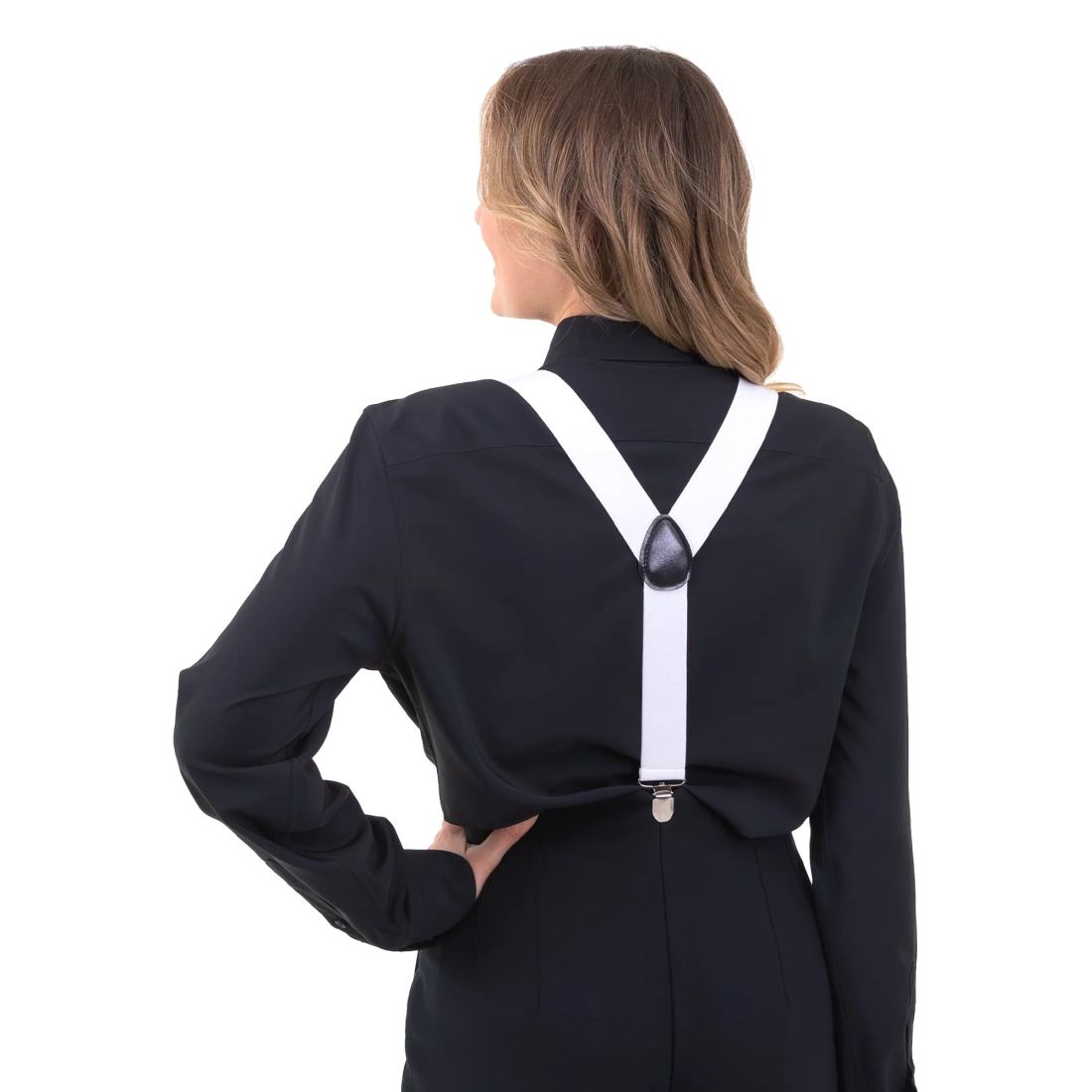 Breteli albe universale pentru pantaloni