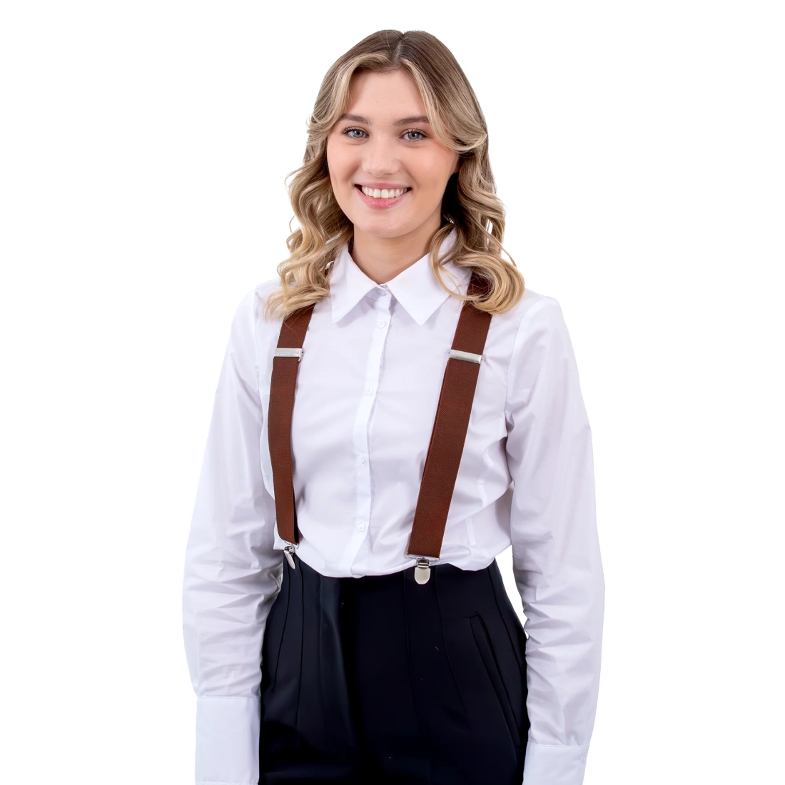 Rjave naramnice za hlače za tematsko zabavo