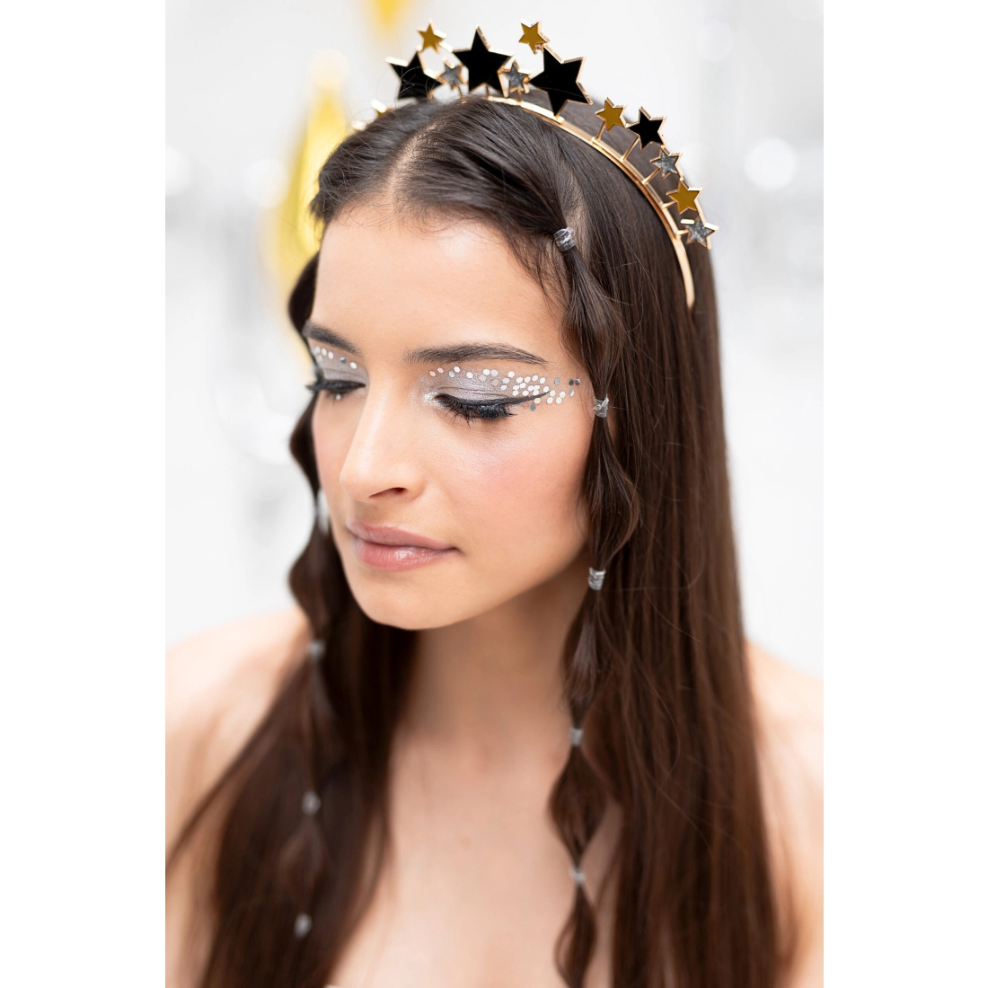 Holografski bleščice za obraz, 3 g – učinek sijočih pegic