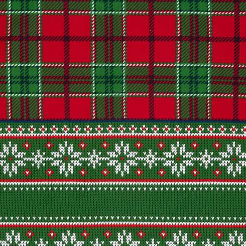 Vianočné obliečky 140x200 cm flanelové, zelené a červené