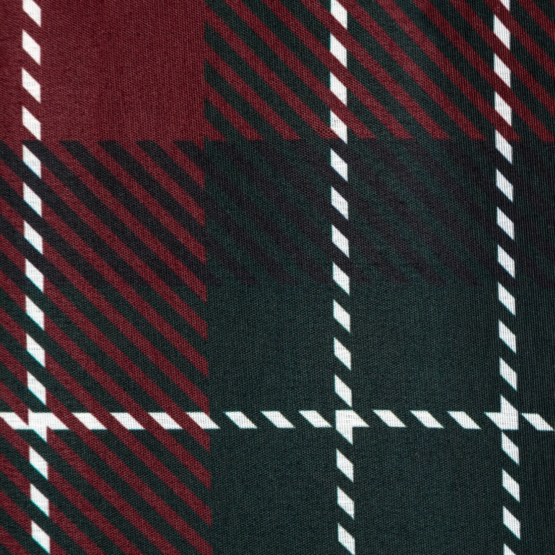 Vianočné obliečky 160x200 cm bavlnené renforcé, bordové a tmavozelené