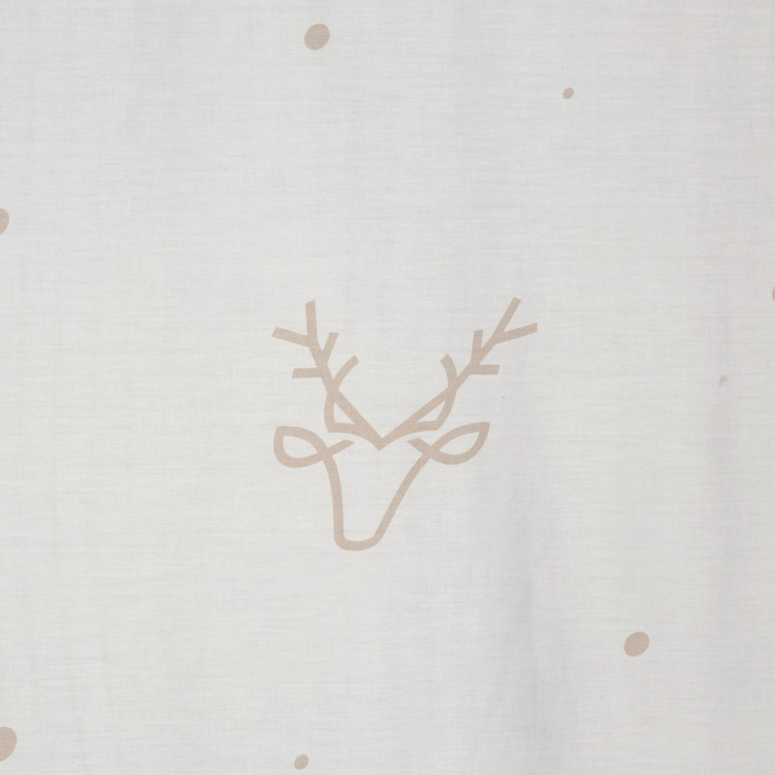 Vianočné obliečky 160x200 cm saténové, biele a béžové