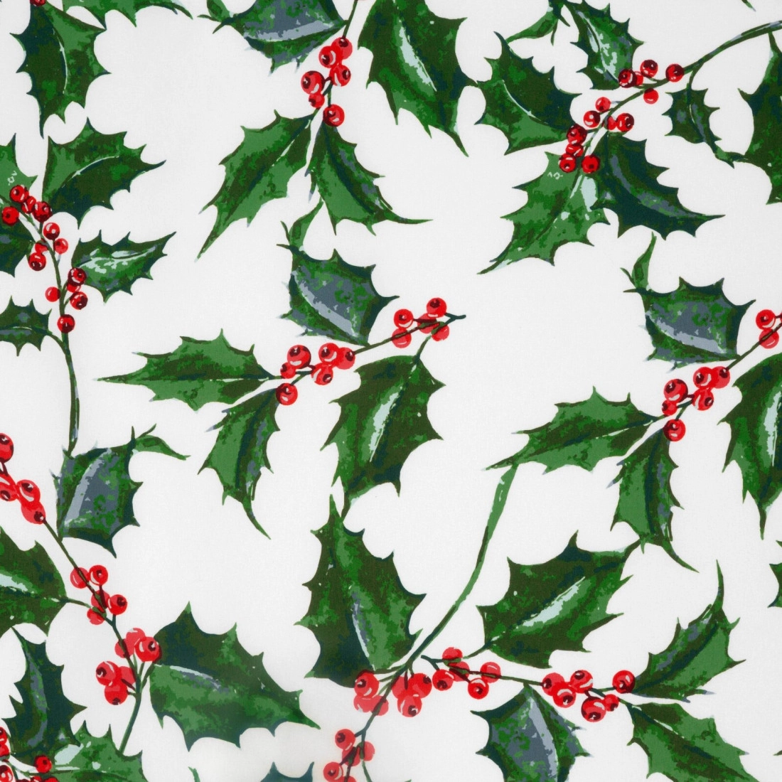 Vianočné obliečky 220x200 cm mikrovláknové, biele a zelené