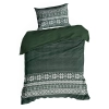 Vianočné obliečky 220x200 cm mikrovláknové, zelené a biele