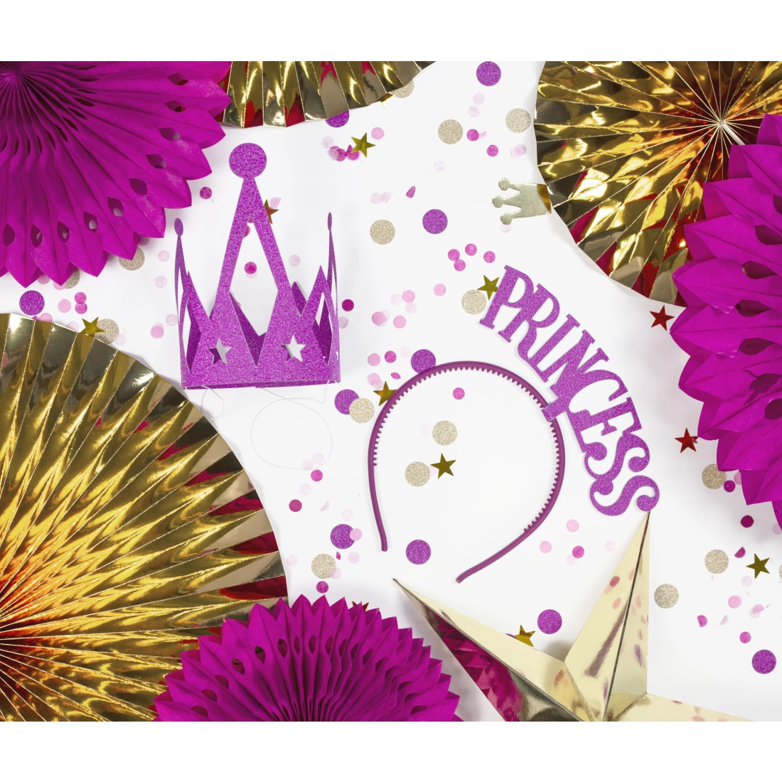 Zlati konfeti zvezdice 10 mm – dekoracija za zabave, 30 g