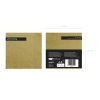 Zlate trislojne serviete 33 x 33 cm – paket 20 kos