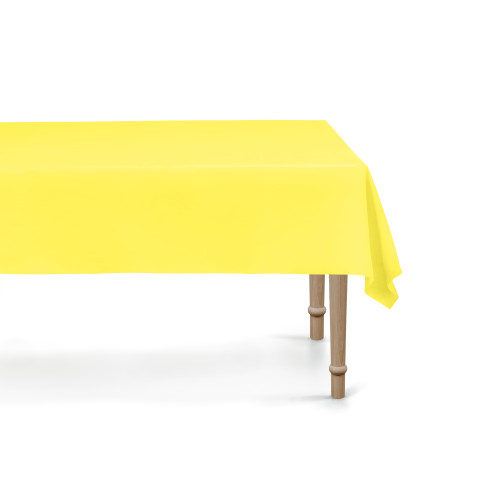 Sárga szintetikus abrosz 137x183 cm – könnyen tisztítható Sárga szintetikus abrosz 137x183 cm – könnyen tisztítható