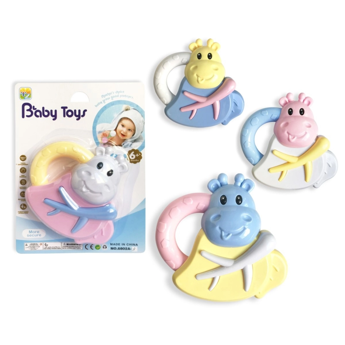 BABY chrastítko Hrošík