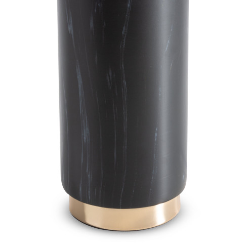 Dekoratívna keramická lampa Melani zdobená mramorovým vzorom