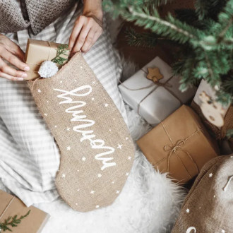 Dekoratívna vianočná čižma Mommy 39,5 cm