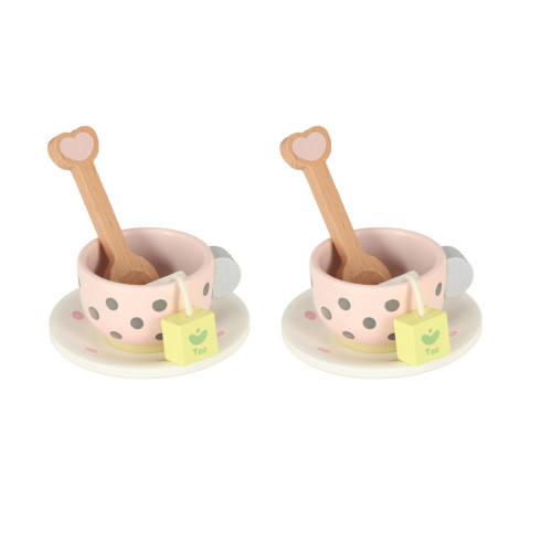 Detská drevená súprava na čaj a kávu 