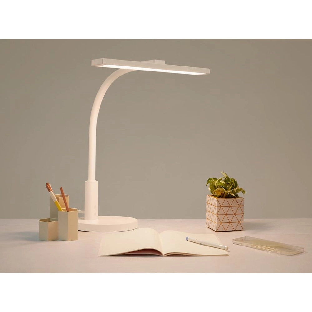 Detská stolná lampa stmievateľná - biela