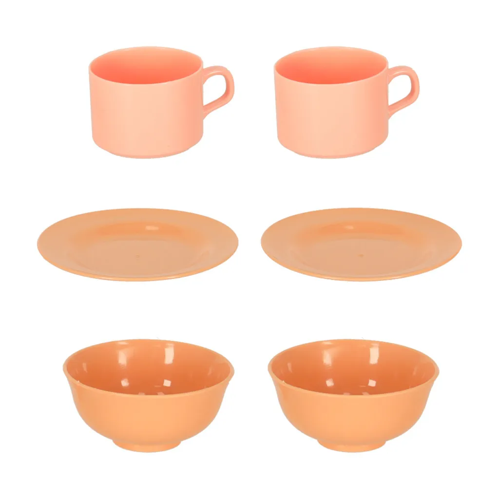 Dětské umyvadlo s příslušenstvím růžové 15 prvků