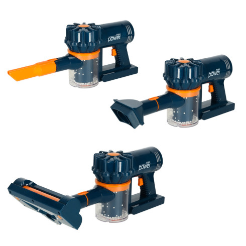 Detský stojaci ručný vysávač 2v1 tmavomodrý