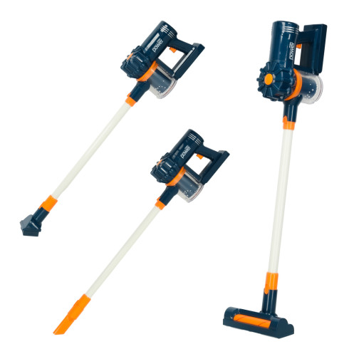 Detský stojaci ručný vysávač 2v1 tmavomodrý