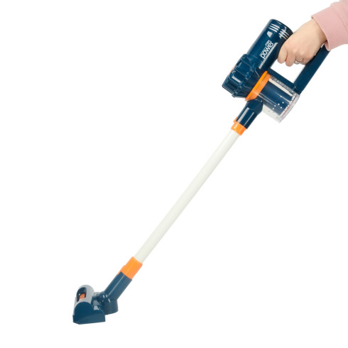 Detský stojaci ručný vysávač 2v1 tmavomodrý