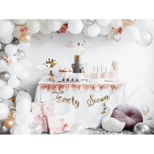 Pernă pentru copii Lebădă 34x35 cm