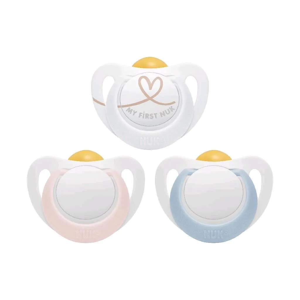 Dětský latexový dudlík 0-6 m, růžový