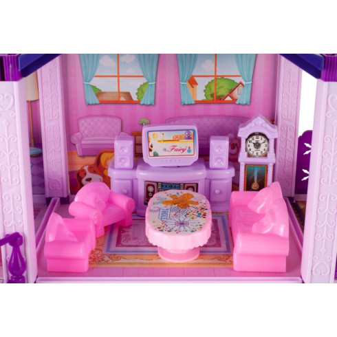 Domček pre bábiky a poníky - ružový